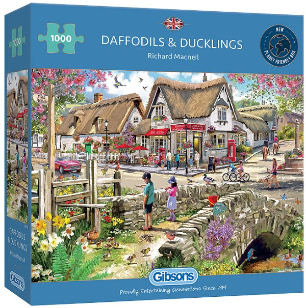 Daffodils & Ducklings 1000pc Puzzle