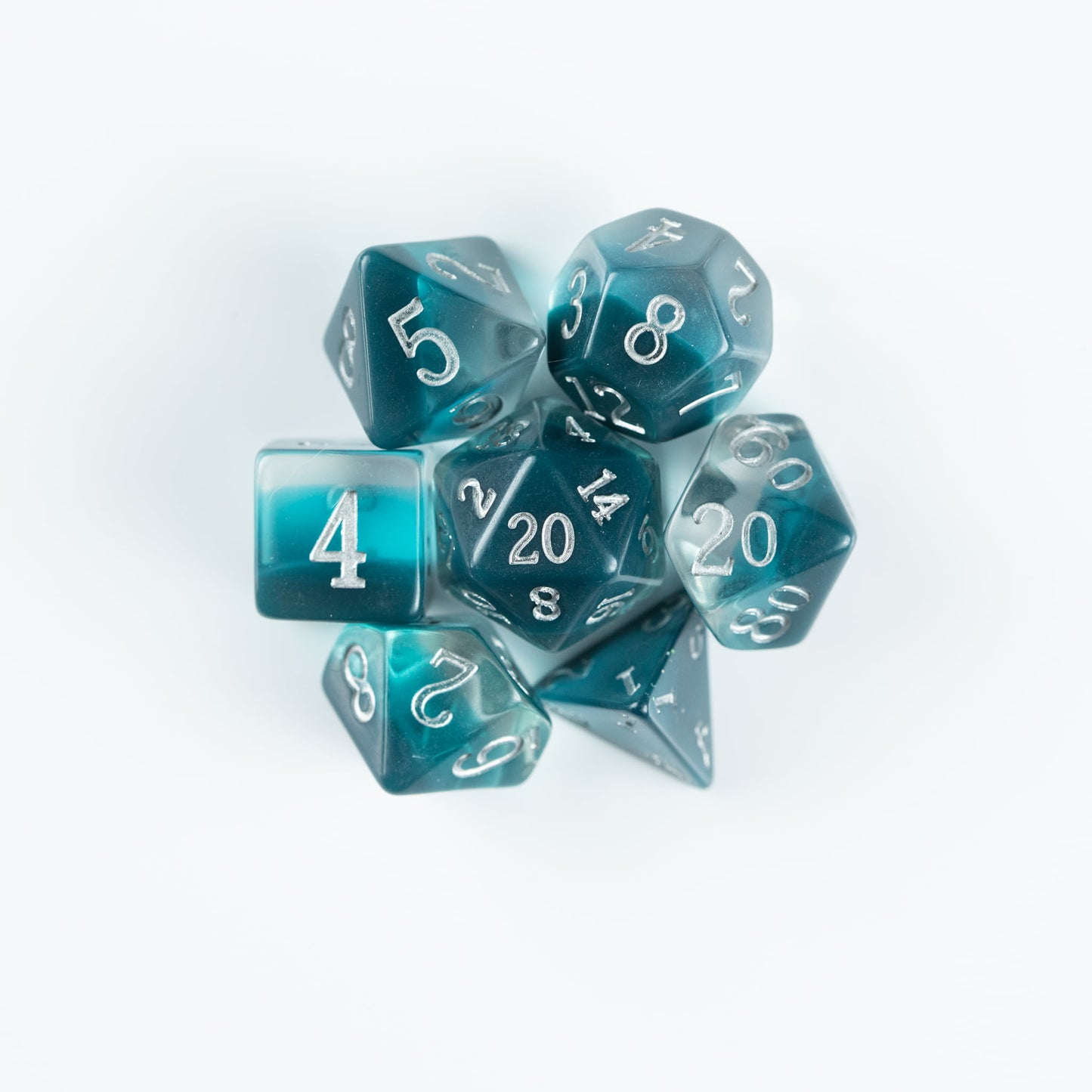 Zircon Birthday – 7 Piece Dice Set