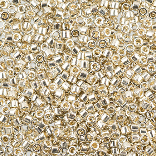 Delica 11/0 RD Silver Galvanized