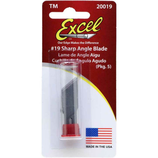 #19 Excel 20019 Sharp Angle Knife Blades