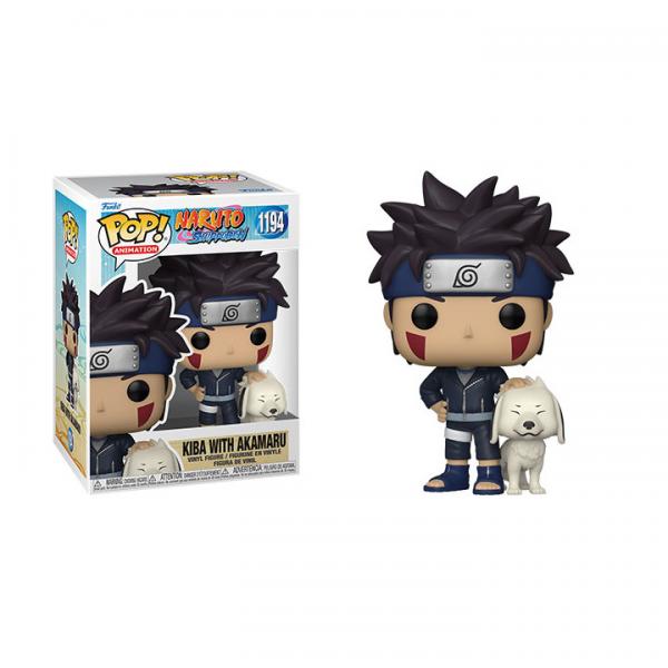 Funko POP ANIME NARUTO SHIPPUDEN Kiba with Akamaru 1194