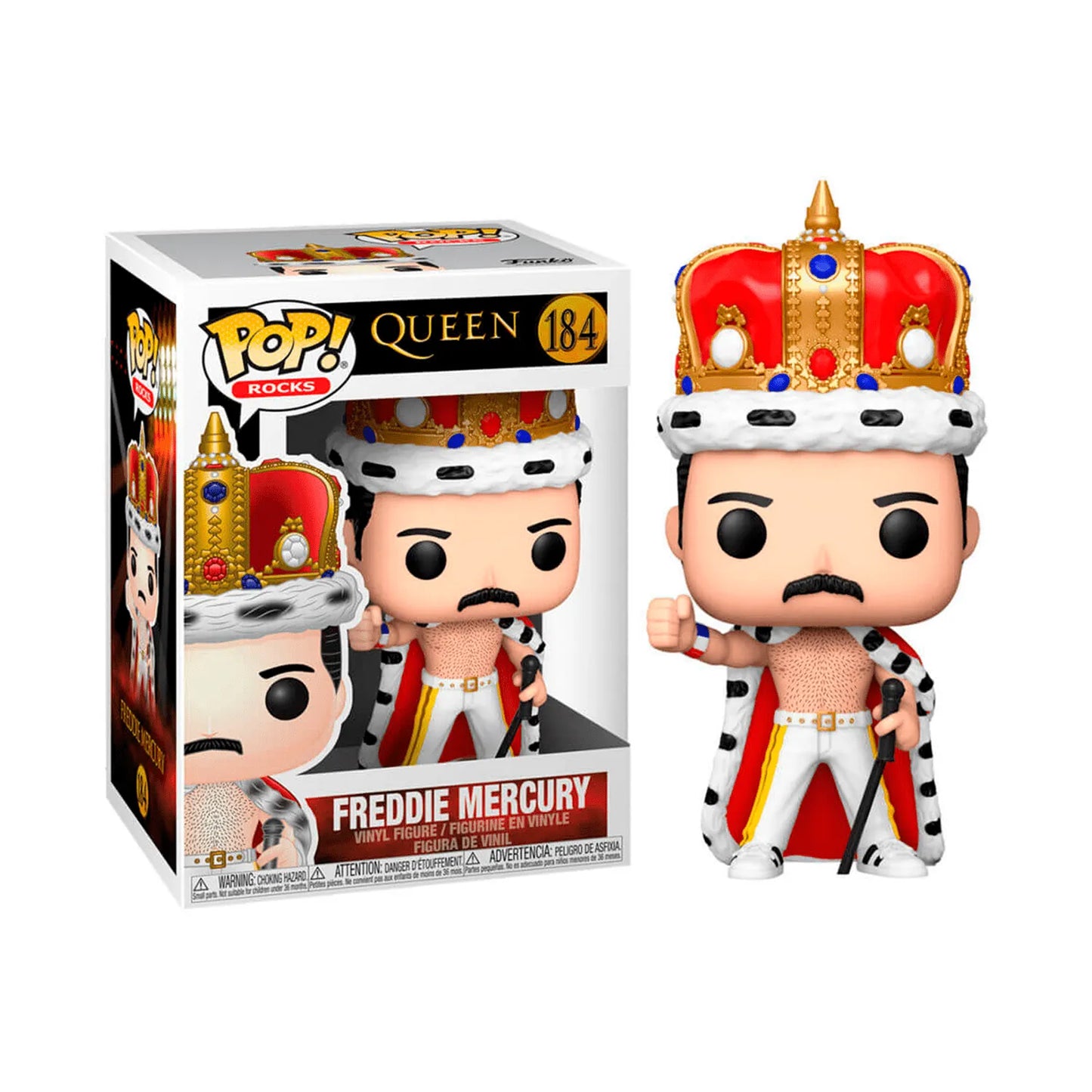 Funko POP! Rocks Queen Freddie Mercury 184