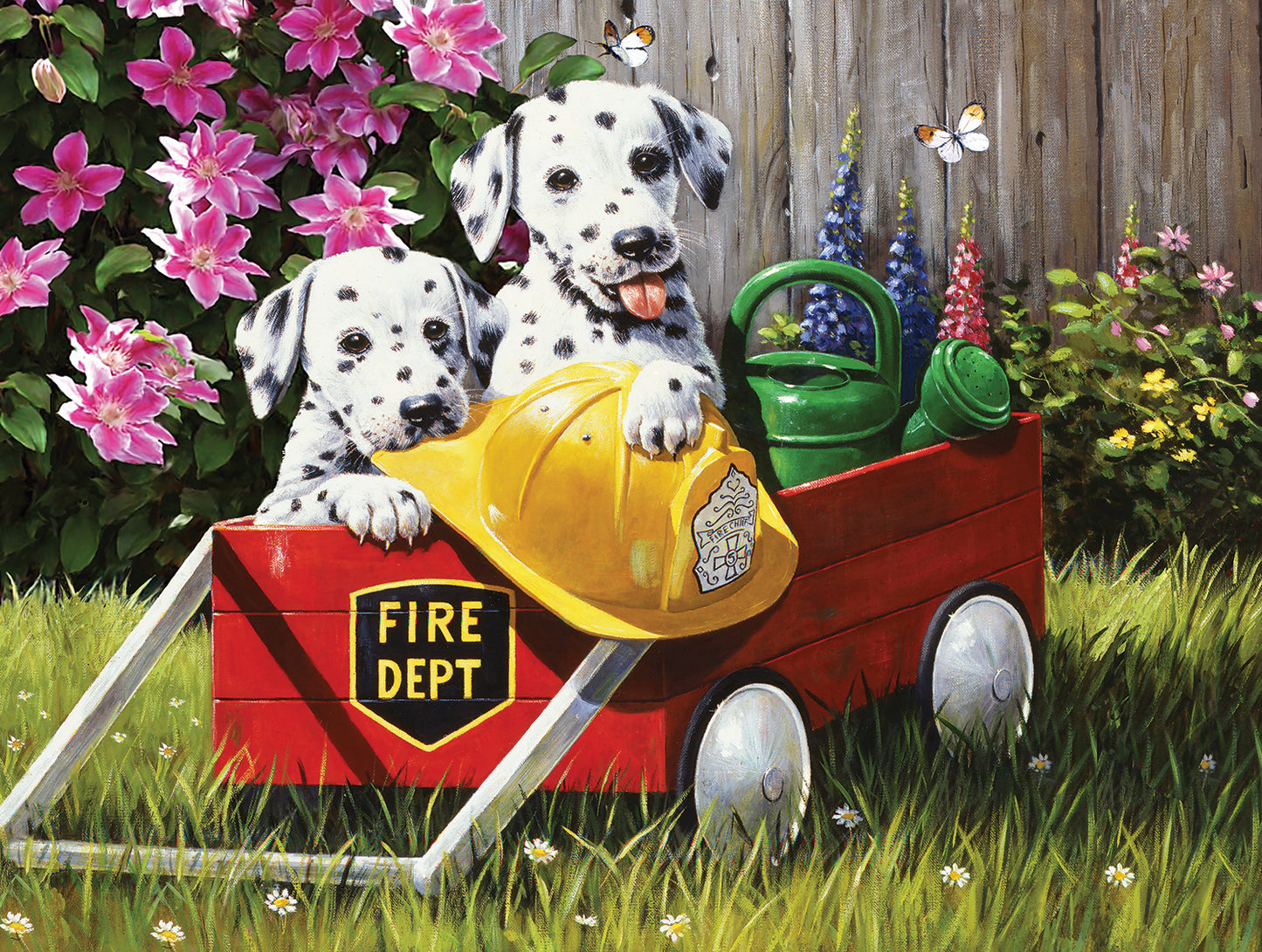 Fire Waggin' 500 Pc Puzzle