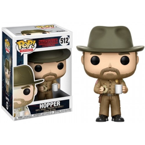 Funko Stranger Things POP! TV Hopper with Donut Vinyl Figure #512