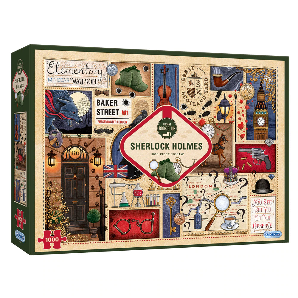 Book Club Sherlock Holmes 1000pc Puzzle