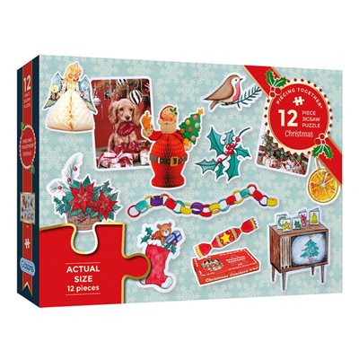 Gibsons Puzzle: Christmas (12 Pieces)