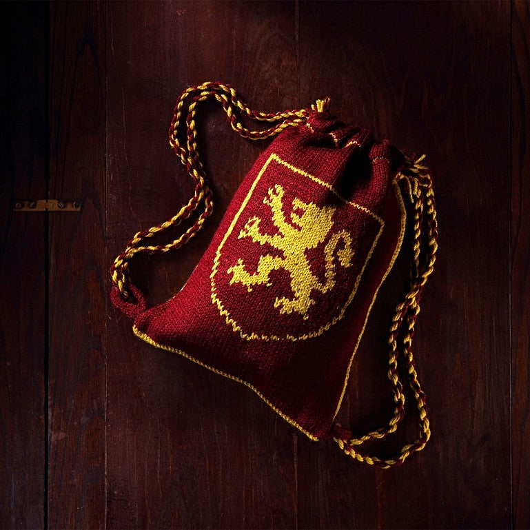 Hogwarts Gryffindor Reversible Backpack Knitting Kit