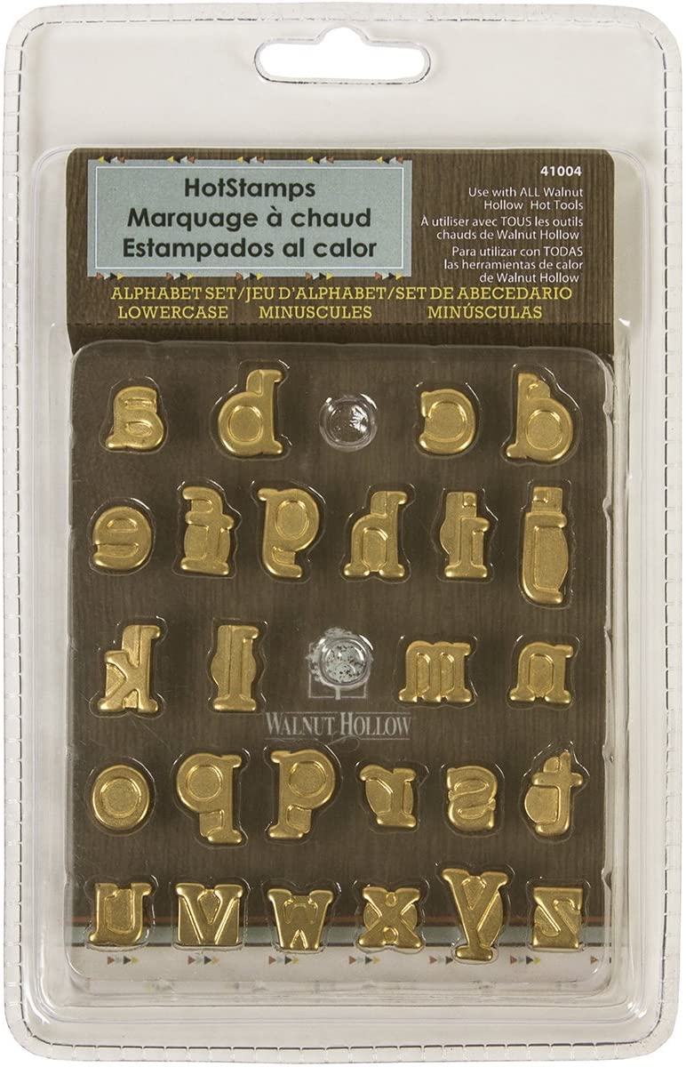 Walnut Hollow HotStamps Lower Alphabet