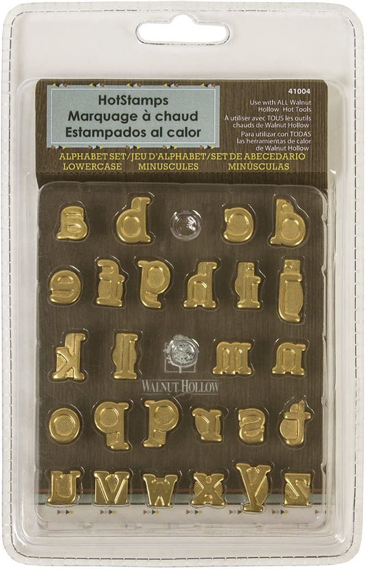Walnut Hollow HotStamps Lower Alphabet