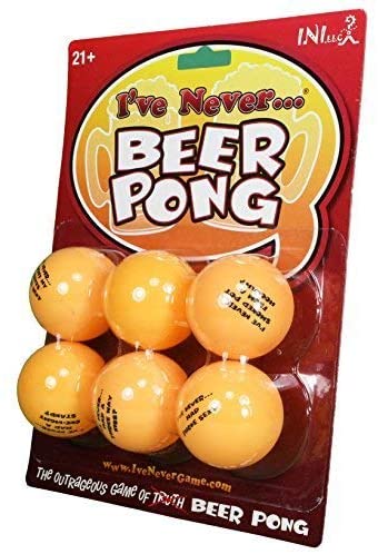 I’ve Never – Beer Pong Balls