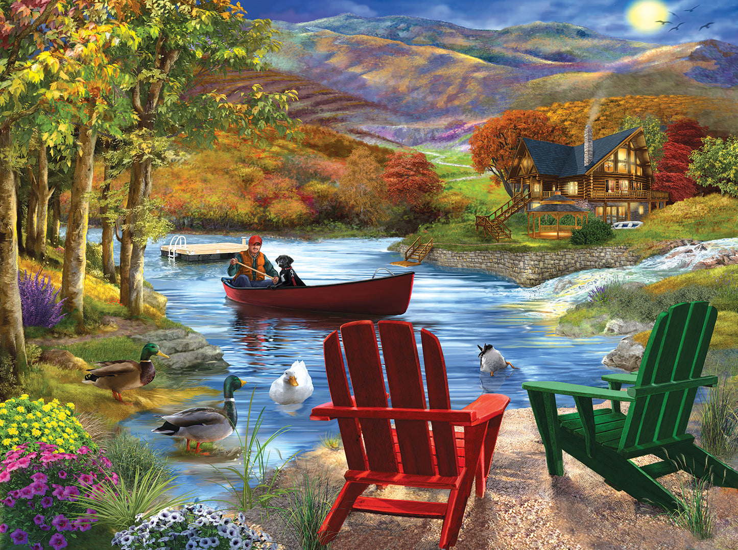 Lake Life 1000pc puzzle