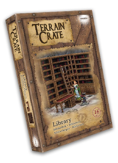 Terrain Crate Environment Miniatures Library 16 pcs