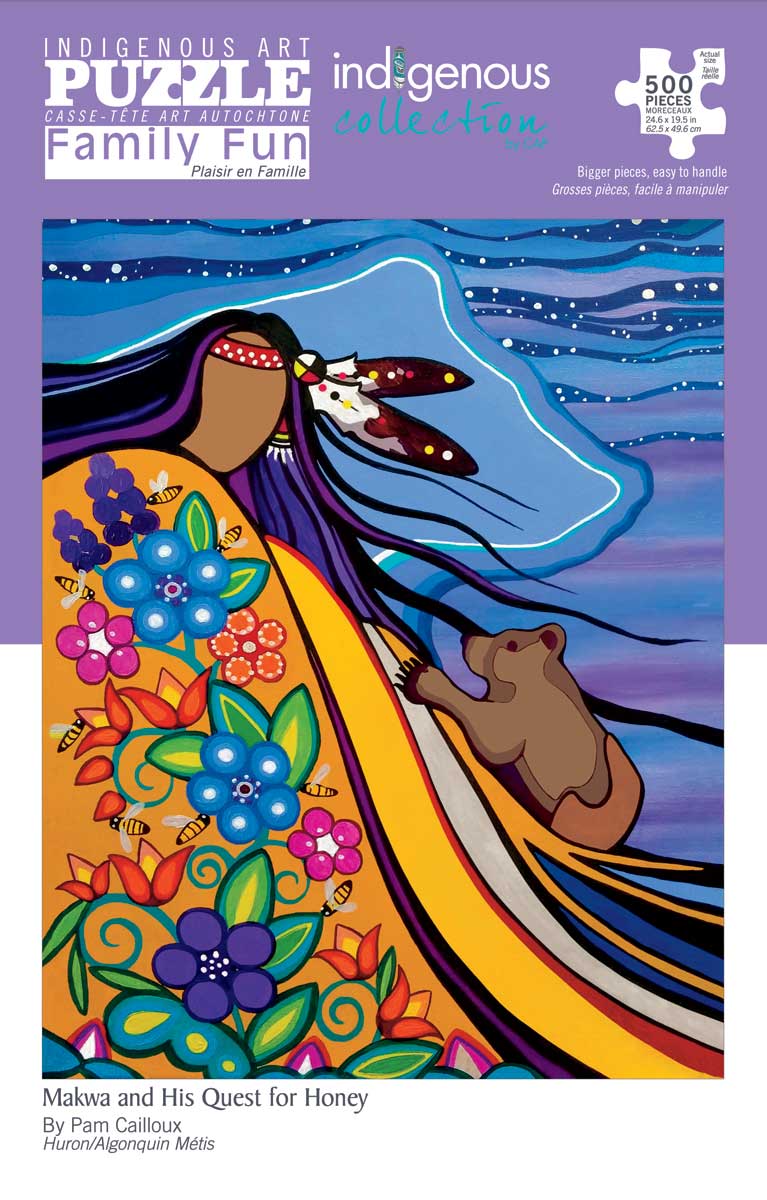 MAKWA AND HIS QUEST FOR HONEY 500 PIECE PUZZLE