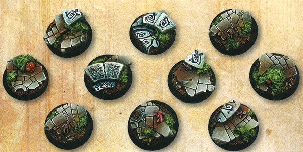 MICRO ART STUDIO - Mystic SMALL BASE SET (10X30MM)