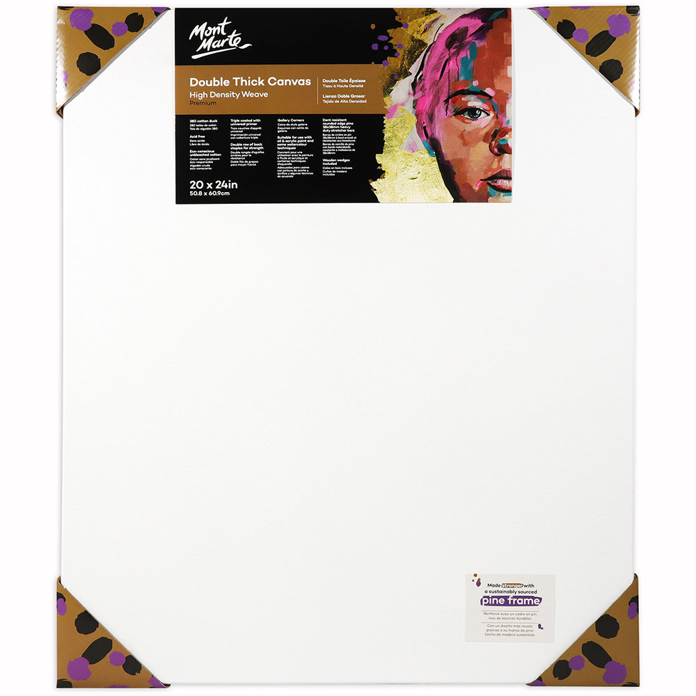 MONT MARTE Double Thick Canvas with Pine Frame 20″ x 24″ (50.8 x 60.9cm)