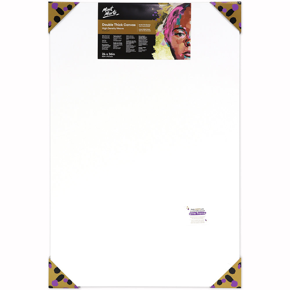 MONT MARTE Double Thick Canvas with Pine Frame 24″ x 36″ (60.9 x 91.4cm)