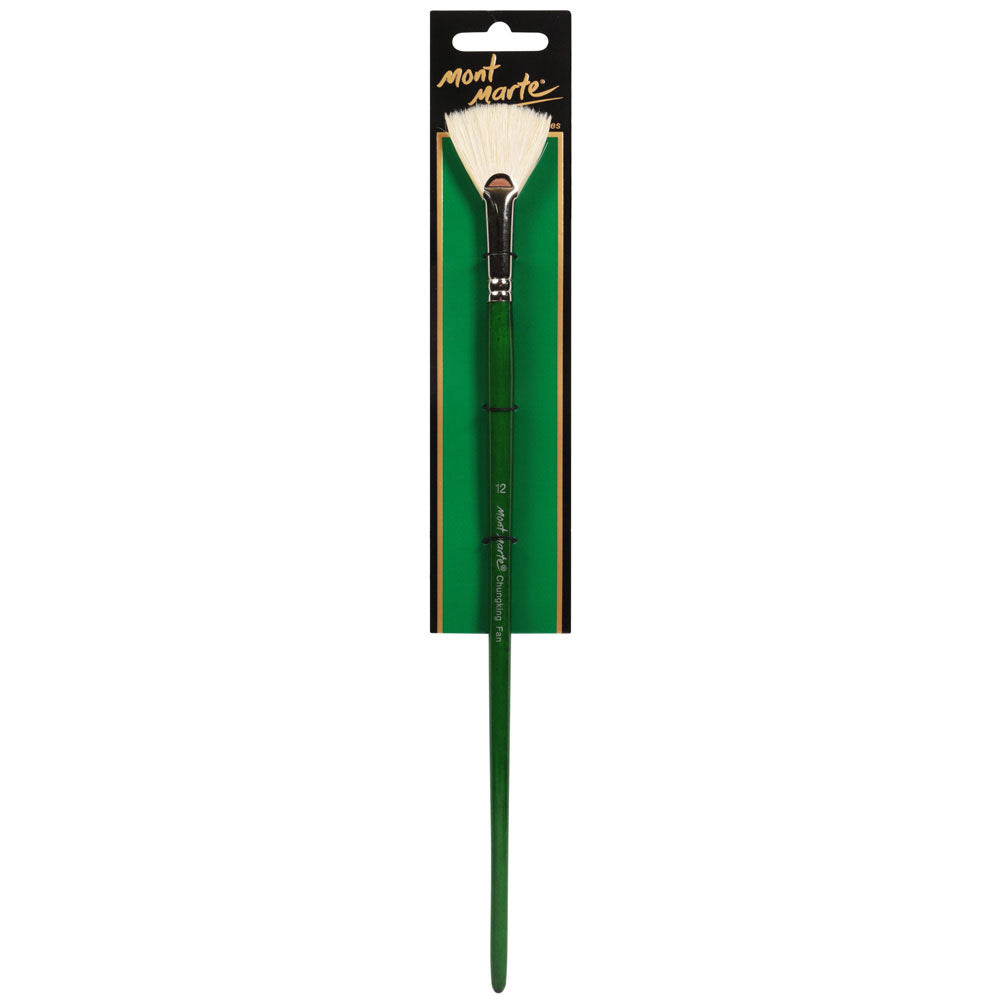 MONT MARTE Artist Brush Chungking Fan 12
