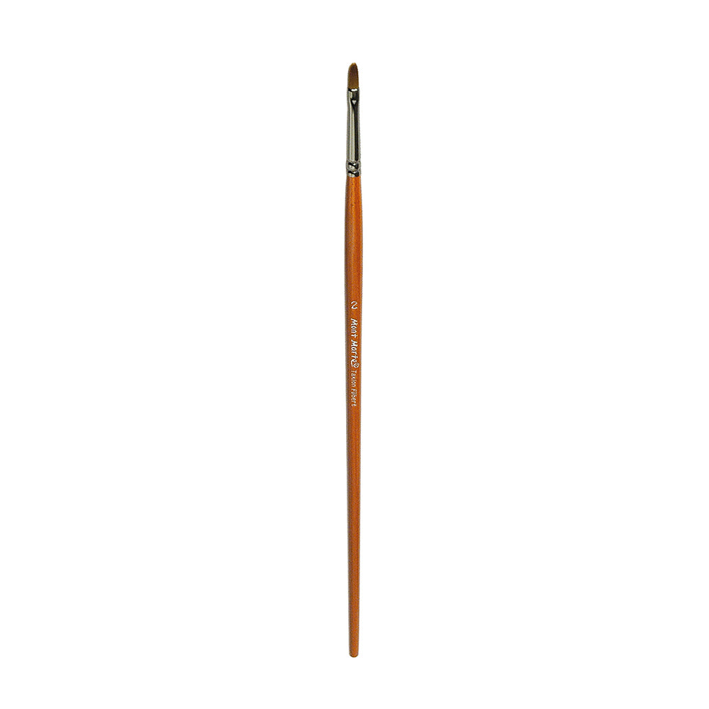MONT MARTE Artist Brush Taklon - Filbert 2