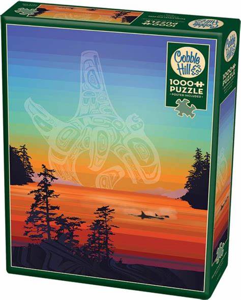 1000pc Puzzle Cobble Hill Salish Coast Colours
