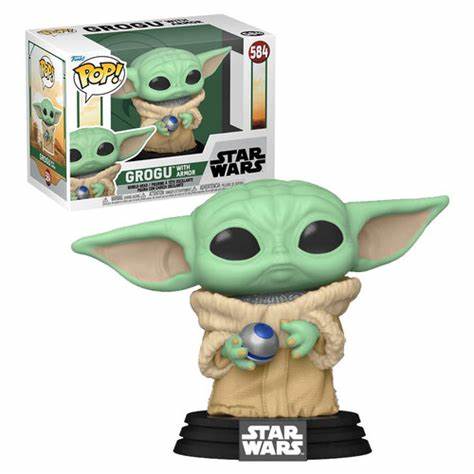 FUNKO POP - STAR WARS -GROGU W/ ARMOR #584
