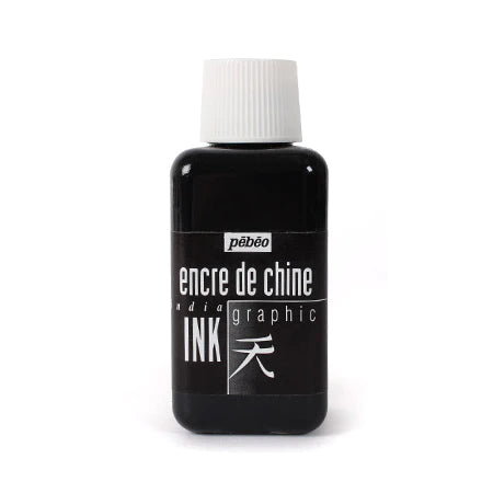 Pebeo Graphic Indian Ink 250ml