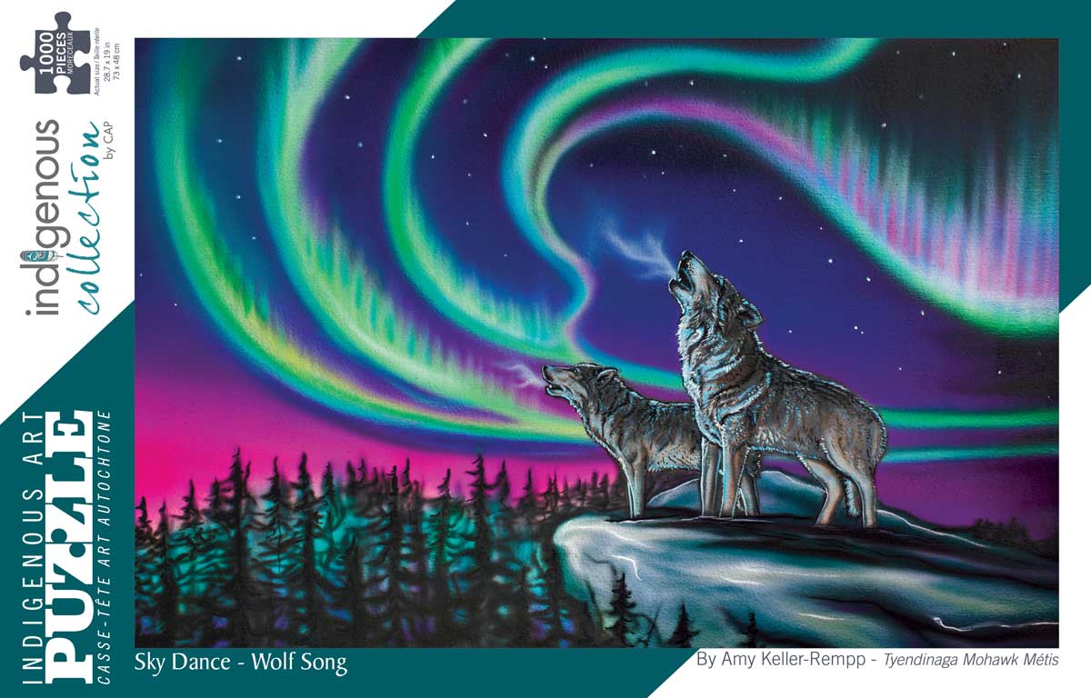 SKY DANCE - WOLF SONG 1000 PIECE PUZZLE