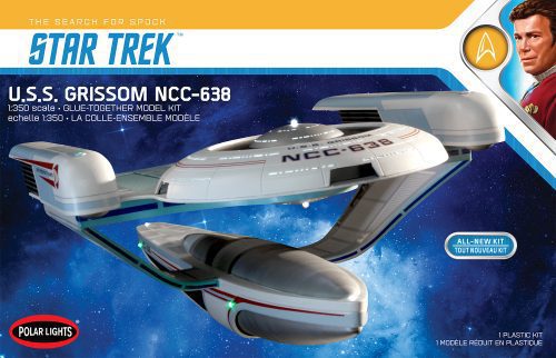 POLAR LIGHTS STAR TREK USS GRISSOM 1:350 991 MODEL KIT