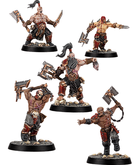 Warhammer Underworlds: Bloodbound Garrek’s Reavers