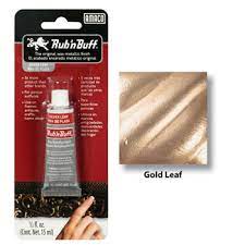 Rub N Buff Metallic Wax Finish - Gold Leaf