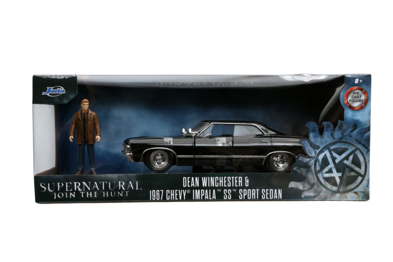 HOLLYWOOD RIDES 67 Chev Impala ss Sport Sedam W/Dean FIG 1/24 DIE-CAST Vehicle