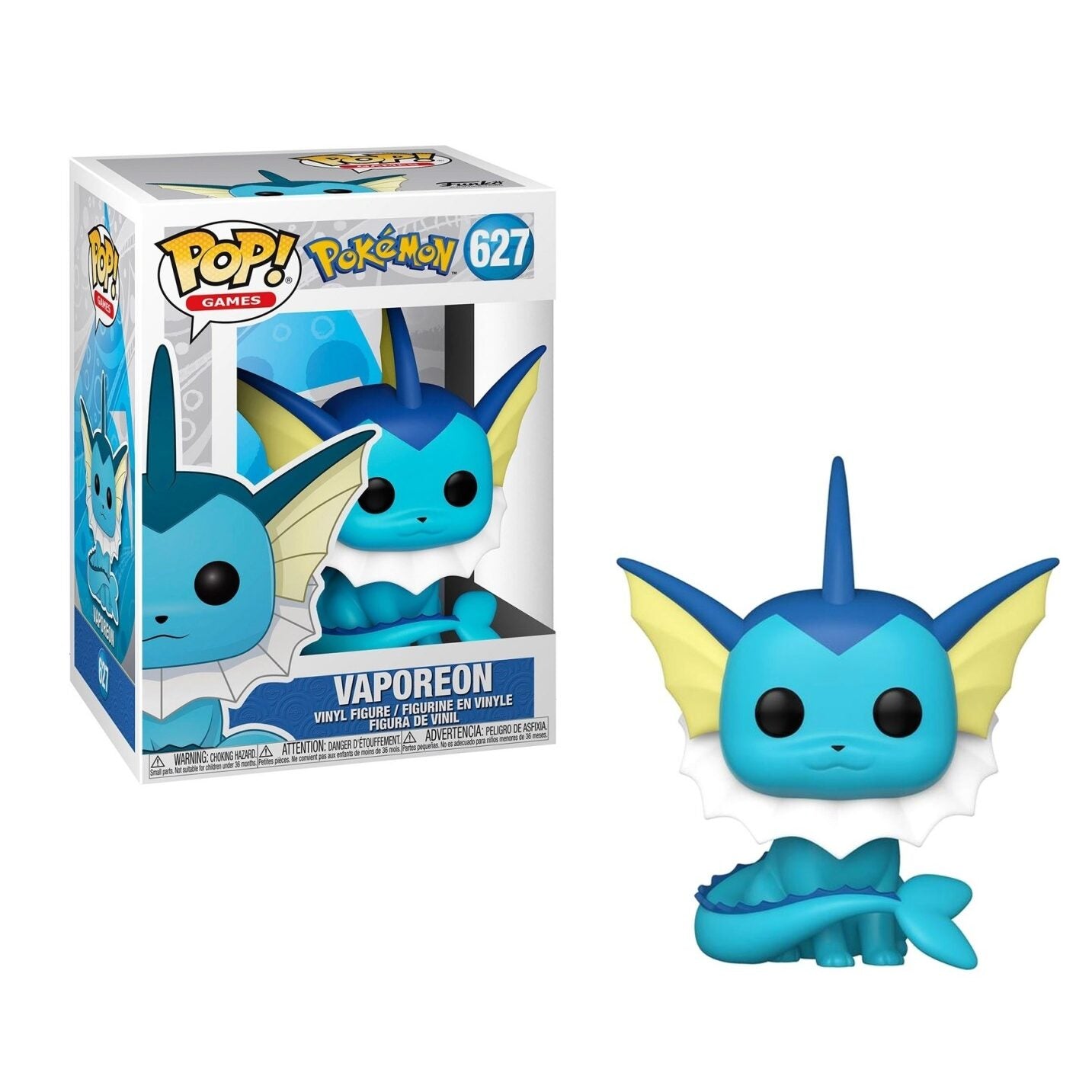 Funko Pokemon POP! Games Vaporeon 627