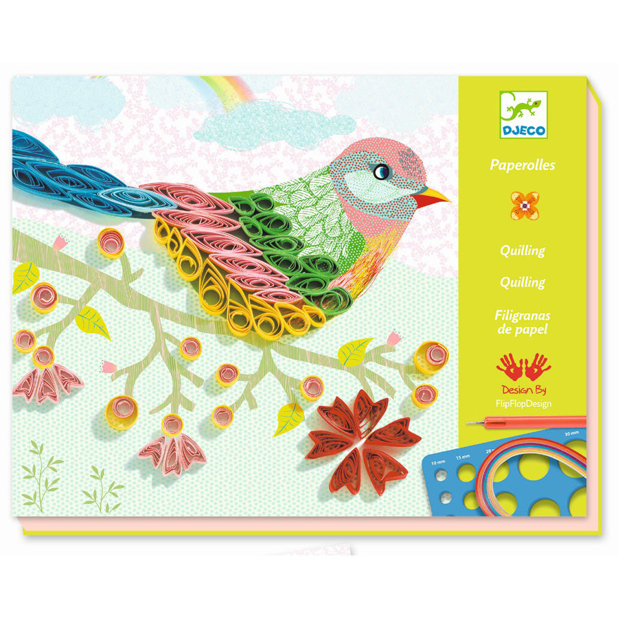 Djeco Spiral Seasons quilling