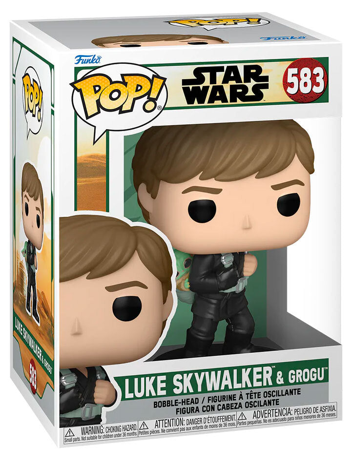 FUNKO POP - STAR WARS - LUKE SKYWALKER & GROGU #583