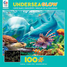 Ceaco UNDERSEA GLOW -SEAVILIANS - 100 PIECE PUZZLE