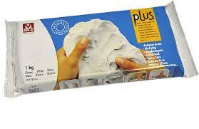 Sio2 Plus 1Kg Self Hardening Clay - White