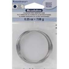 Remembrance Memory Wire Bracelet .62mm .25oz