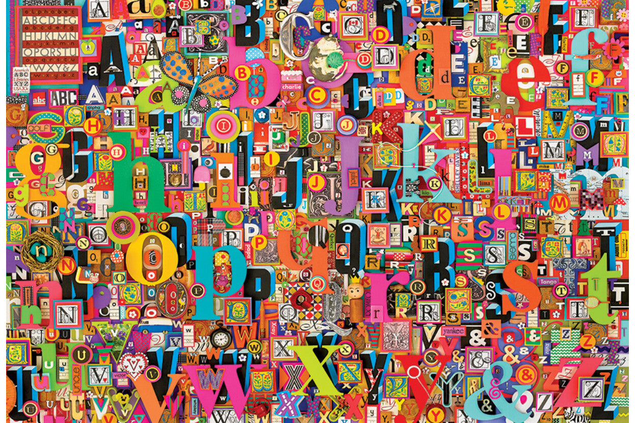 Cobble Hill 2000pc Puzzle - Shelley's ABC