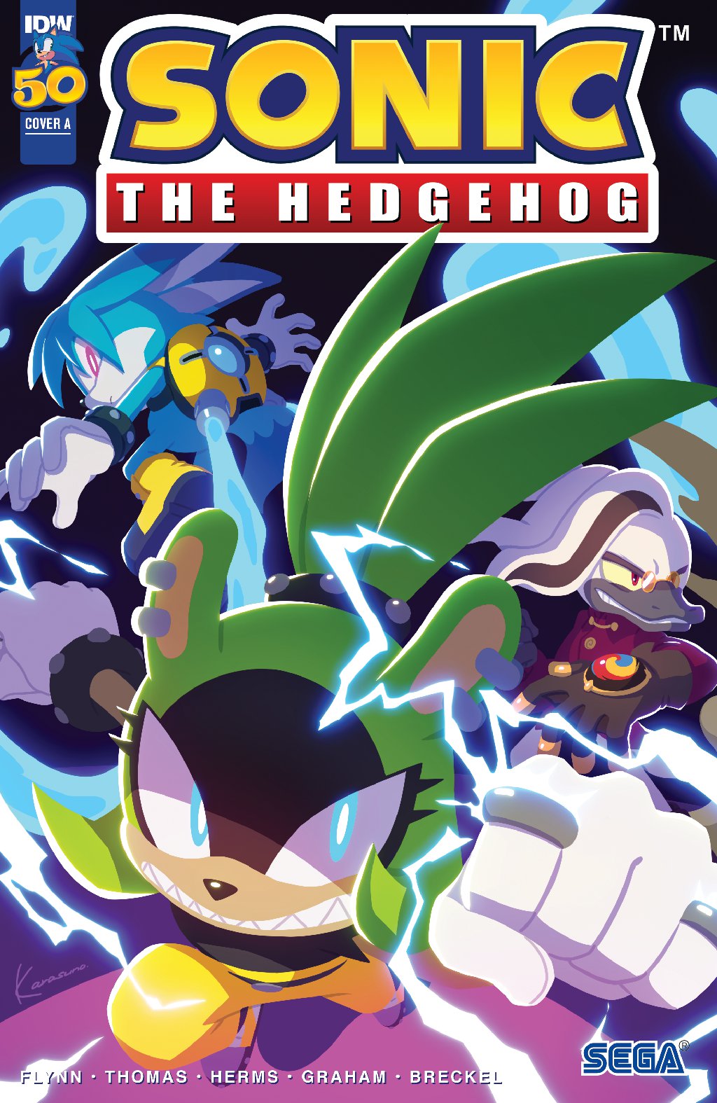 SONIC THE HEDGEHOG #50