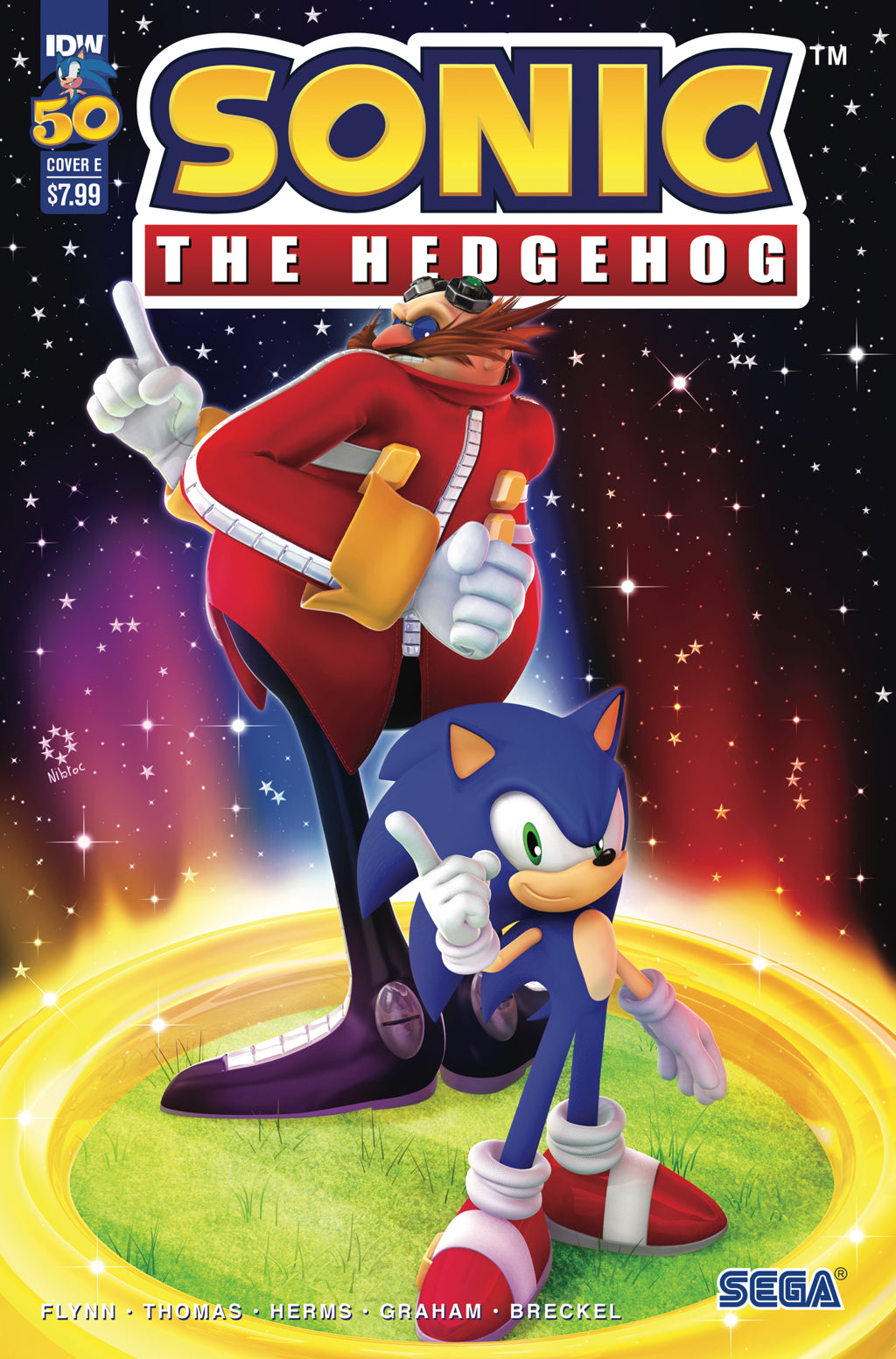 SONIC THE HEDGEHOG #50