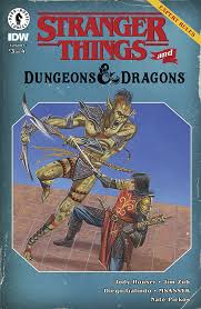 STRANGER THINGS AND DUNGEONS & DRAGONS #3 (DAVID MICHAEL BECK VARIANT COVER)