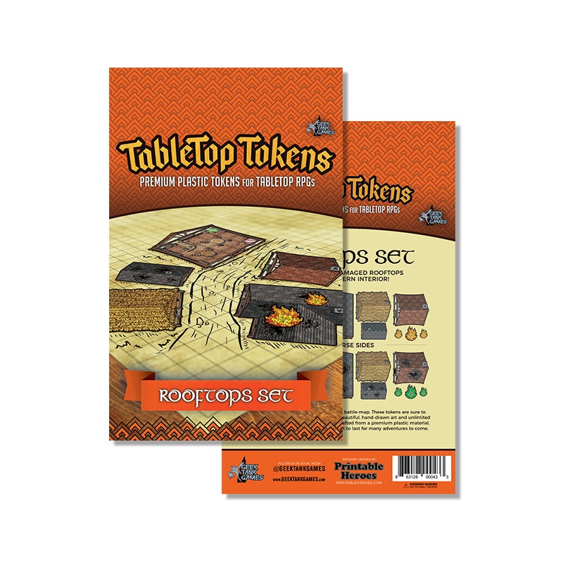 TABLETOP TOKENS ROOFTOPS SET