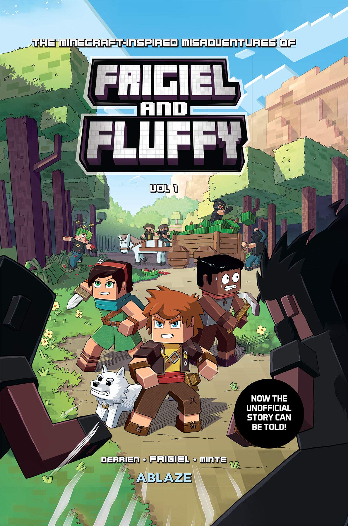 THE MINECRAFT-INSPIRED MISADVENTURES OF FRIGIEL AND FLUFFY Vol 1 HC