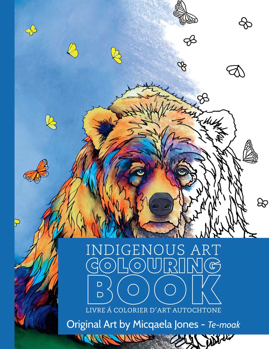 MICQAELA JONES COLOURING BOOK
