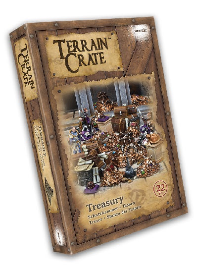 Terrain Crate Environment Miniatures Treasury 22 pcs