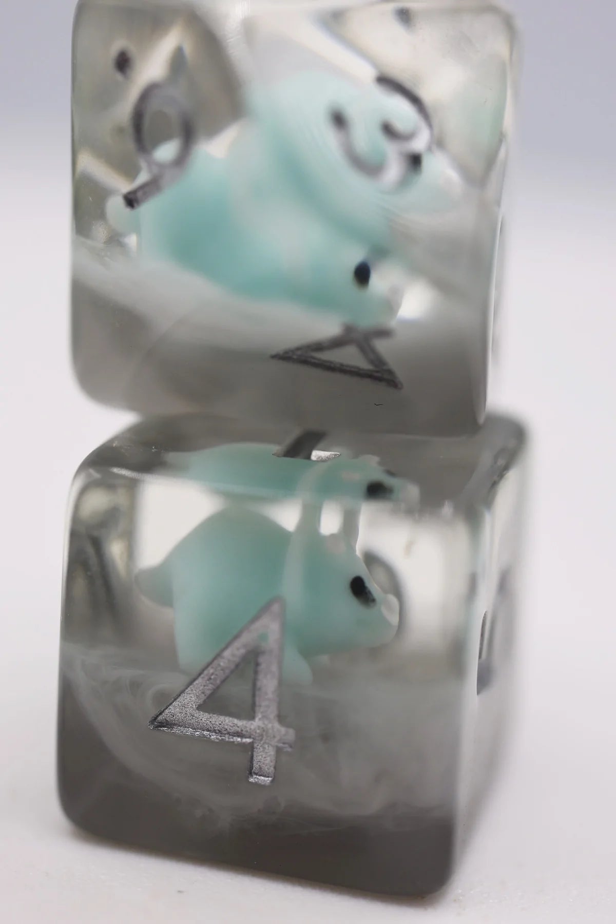 Baby Triceratops RPG Dice Set