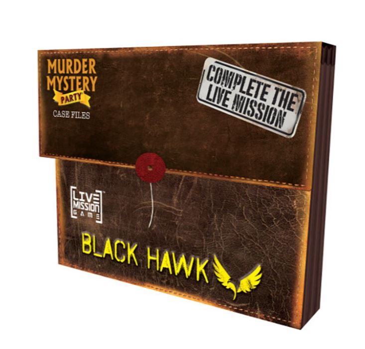 Murder Mystery Party Case Files: Live Mission Game – Mission Black Hawk