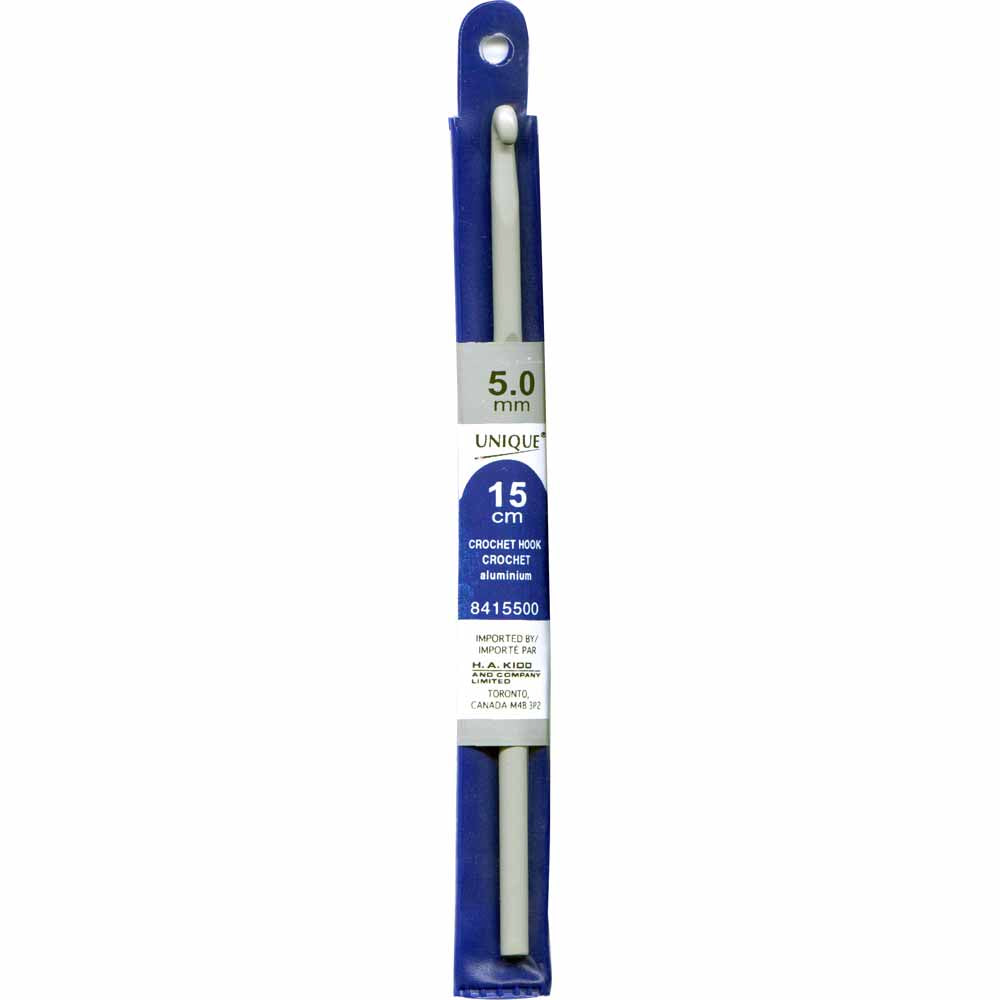 UNIQUE CROCHET Crochet Hooks 15cm (6″) Aluminum - 5mm/US H-8