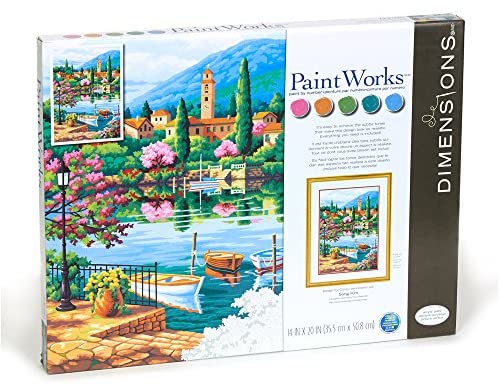 Village Lake Afternoon (14''x20'')