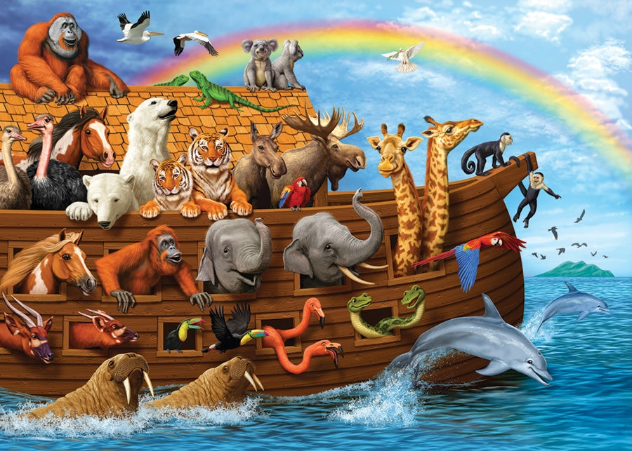 Cobble Hill Voyage of the Ark Tray Puzzle 35 pc