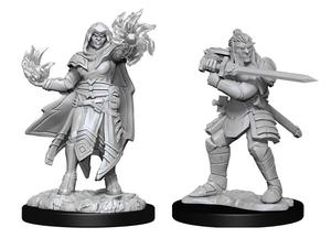 D&D Minis Unpainted Hobgoblin M Fighter & F Wizard W15 90310